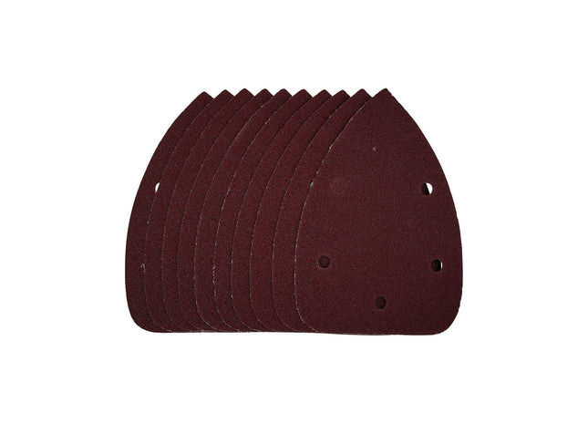 Draper Detail Sanding Sheets with Hook and Loop, 140mm, 80 Grit, SSD2 (Pack of 1 Draper - Town Tools 