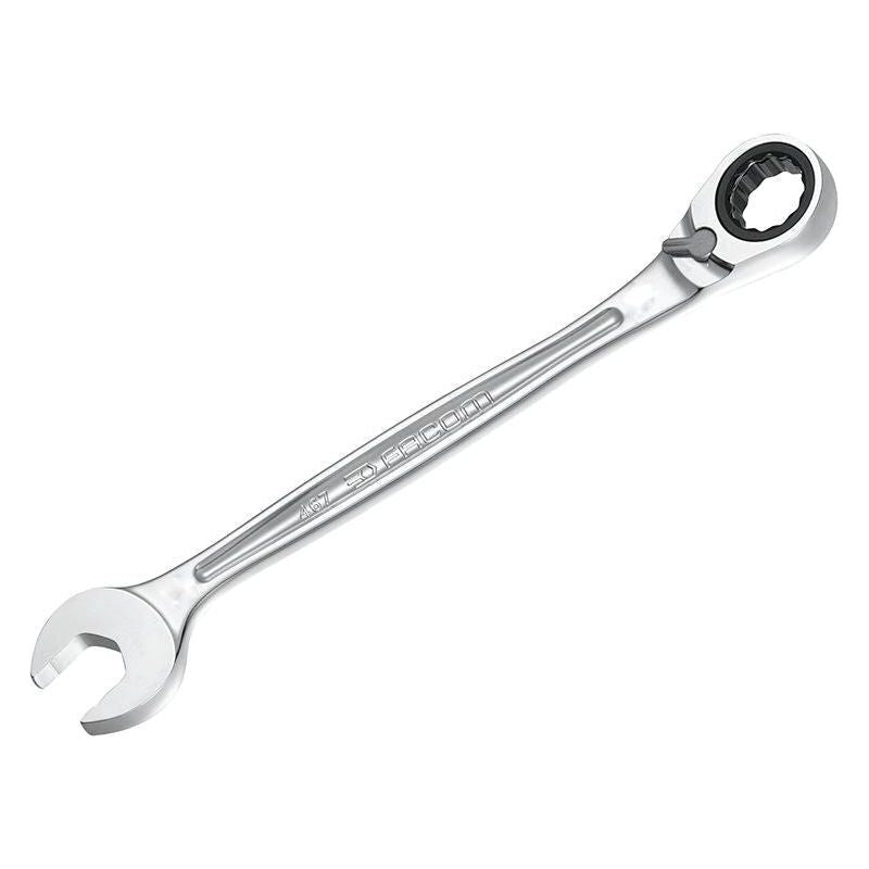 Facom 467B.10 Anti Slip Combination Ratcheting Spanner 10mm Facom - RockBottom Northampton