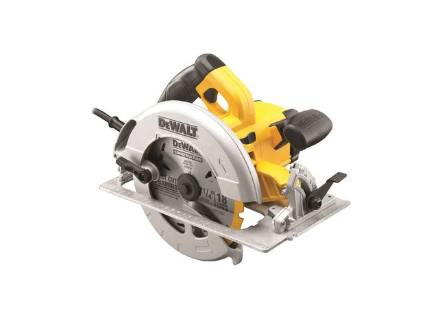 Dewalt Power Tools DWE575K Precision Circular Saw & Kitbox 190mm 1600W 240V DeWALT Power Tools - RockBottom Northampton