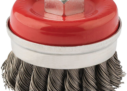 Draper Steel Twist-Knot Wire Cup Brush, 65mm, M14 41447 Draper - Town Tools 