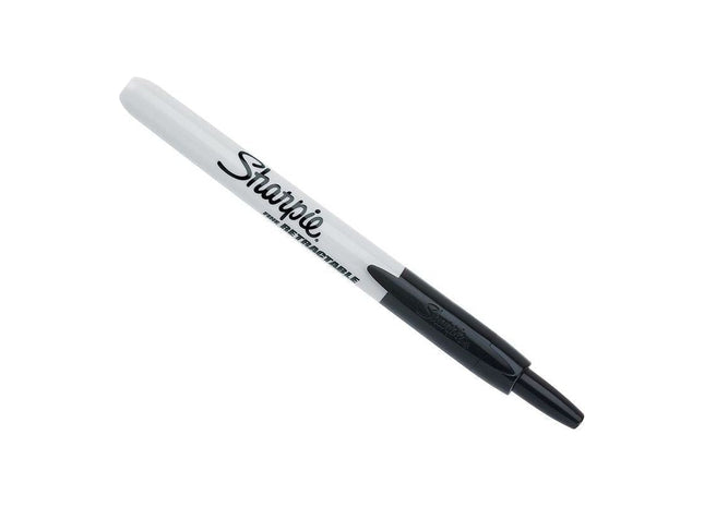 Sharpie® Retractable Fine Permanent Marker Black Sharpie® - RockBottom Nothampton