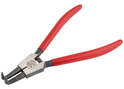 Draper Elora A21 Bent External Circlip Pliers with Dipped Handles, 19 - 60mm Draper - Town Tools 