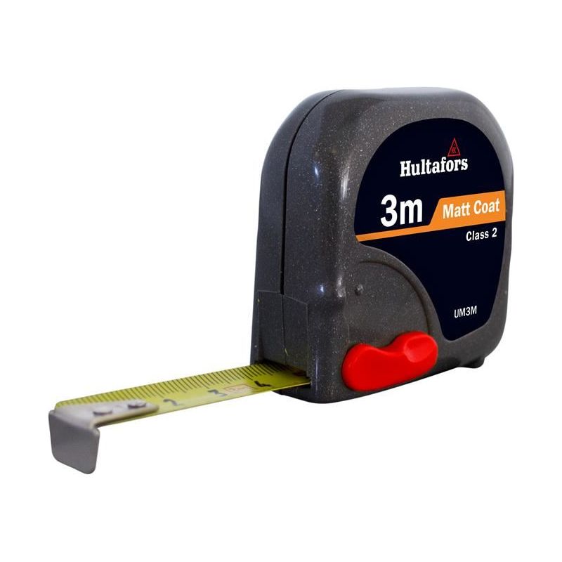 Hultafors UM3M Uni-Matic II Pocket Tape 3m (Width 16mm) (Metric only) Hultafors - RockBottom Northampton