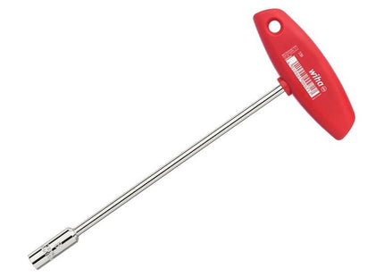 Wiha Hex Nut Driver with T-handle 8 x 125mm Wiha - RockBottom Northampton