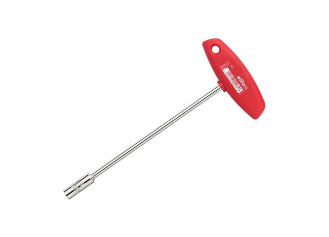 Wiha Hex Nut Driver with T-handle 8 x 125mm Wiha - RockBottom Northampton