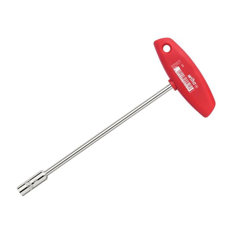 Wiha Hex Nut Driver with T-handle 8 x 125mm Wiha - RockBottom Northampton