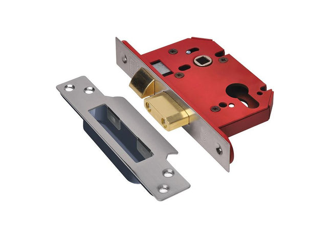 Union StrongBOLT 22EU EUS-SS-3.0 Euro Sashlock Stainless Steel 81mm 3in UNION - RockBottom Northampton