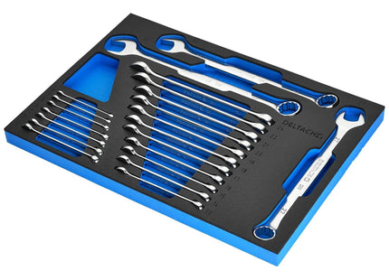 Draper Bunker Open End Spanner Set in EVA Foam Inlay (21 Piece) Draper - Town Tools