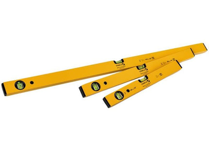 Stabila 70 Single Plumb Box Section Spirit Level Set, 3 Piece Stabila - RockBottom Nothampton