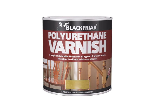 Blackfriar Polyurethane Varnish P70 Walnut Gloss 250ml Blackfriar - RockBottom Northampton
