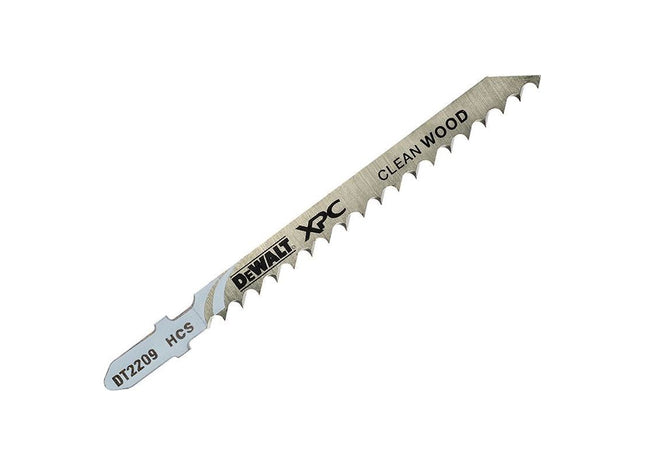 Dewalt Power Tools XPC HCS Wood Jigsaw Blades Pack of 5 T101D DeWALT Power Tools - RockBottom Northampton