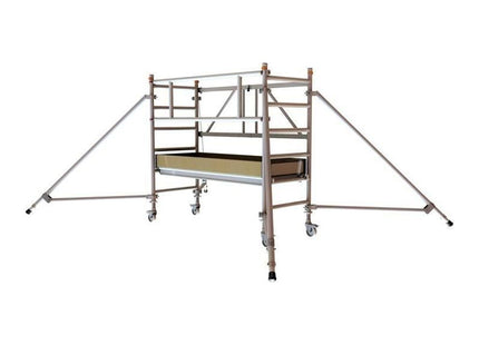 Zarges PaxTower 3T Base Pack with Toeboards & Stabilisers Platform Height 0.6m Zarges - RockBottom Northampton