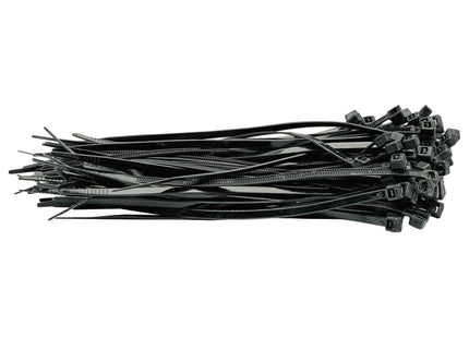 Draper Cable Ties, 3.6 x 150mm, Black (Pack of 100) 70391 Draper - Town Tools 