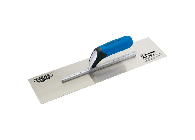 Draper Soft Grip Stainless Steel Plastering Trowel, 455mm 82149 Draper - Town Tools 