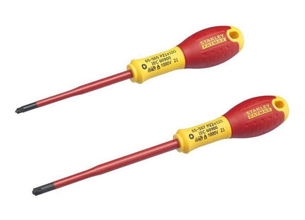 Stanley® Hand Tools FatMax® VDE Insulated Borneo PZ Scewdriver Set, 2 Piece STANLEY® Hand Tools - RockBottom Nothampton