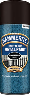 Hammerite Aero 400ml Hammered Black