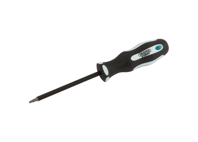 Draper Square Recess Soft Grip Security Screwdriver, S1 x 100mm 75365 Draper - Town Tools 