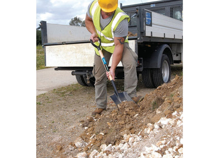 Draper Square Mouth Builders Shovel with Hardwood Shaft 10904 Draper - Town Tools 