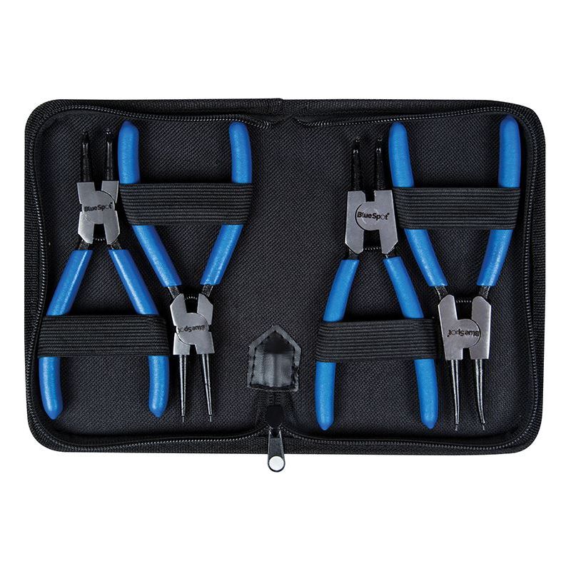 Bluespot Tools Circlip Pliers Set, 4 Piece BlueSpot Tools - RockBottom Northampton
