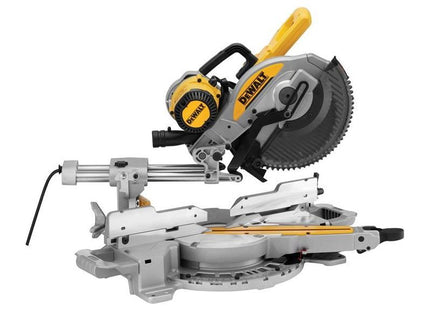 Dewalt Power Tools DWS727 XPS Double Bevel Slide Mitre Saw 250mm 1675W 110V DeWALT Power Tools - RockBottom Northampton