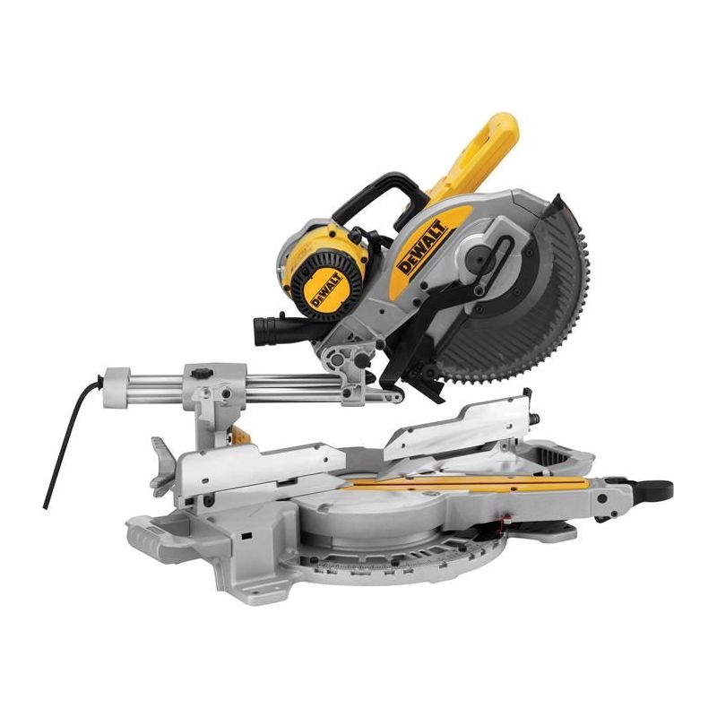 Dewalt Power Tools DWS727 XPS Double Bevel Slide Mitre Saw 250mm 1675W 110V DeWALT Power Tools - RockBottom Northampton