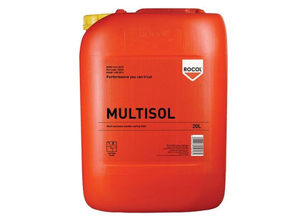 Rocol MULTISOL Water Mix Cutting Fluid 20 litre ROCOL - RockBottom Nothampton
