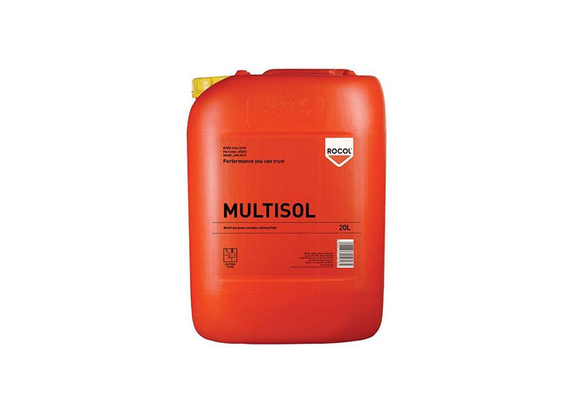 Rocol MULTISOL Water Mix Cutting Fluid 20 litre ROCOL - RockBottom Nothampton