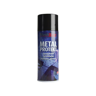 Plastikote Metal Protekt Spray Gloss Black 400ml PlastiKote - RockBottom Nothampton