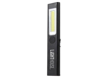 Lighthouse Elite Mini Slimline Rechargeable LED Torch 200 lumens Lighthouse - RockBottom Northampton