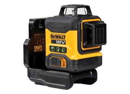 Dewalt Power Tools DCLE34031N 3 x 360° Multi Line Laser 18V Bare Unit DeWALT Power Tools - RockBottom Northampton