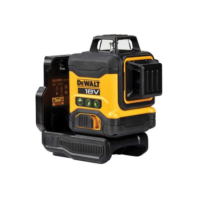 Dewalt Power Tools DCLE34031N 3 x 360° Multi Line Laser 18V Bare Unit DeWALT Power Tools - RockBottom Northampton