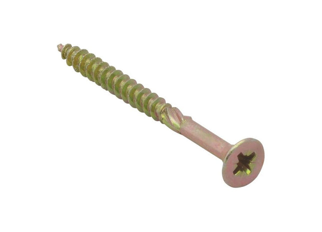 Forgefix Spectre™ PZ Compatible Wood Screw CSK ZYP 6.0 x 60mm Box 100 ForgeFix - RockBottom Northampton