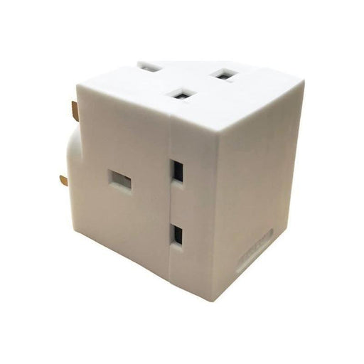 Dencon 3 Way Adaptor 13A Fused Dencon - RockBottom Northampton