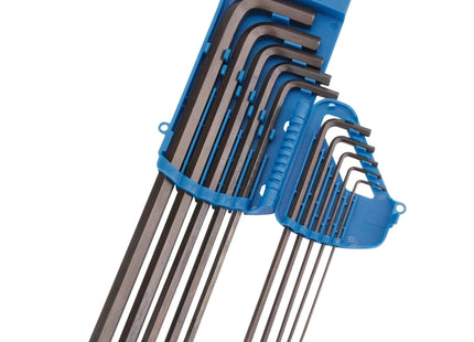 Draper Extra Long Imperial Hex. and Ball End Hex. Key Set (10 Piece) 33723 Draper - Town Tools 