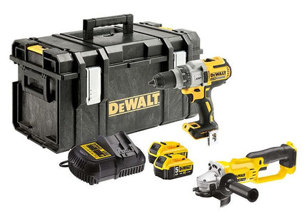 Dewalt Power Tools DCK278P2 XR Twin Pack 18V 2 x 5.0Ah Li-ion DeWALT Power Tools - RockBottom Northampton