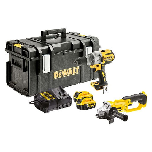 Dewalt Power Tools DCK278P2 XR Twin Pack 18V 2 x 5.0Ah Li-ion DeWALT Power Tools - RockBottom Northampton