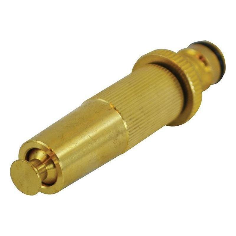 Faithfull Brass Adjustable Spray Nozzle 12.5mm (1/2in) Faithfull - RockBottom Northampton