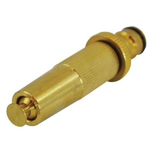 Faithfull Brass Adjustable Spray Nozzle 12.5mm (1/2in) Faithfull - RockBottom Northampton
