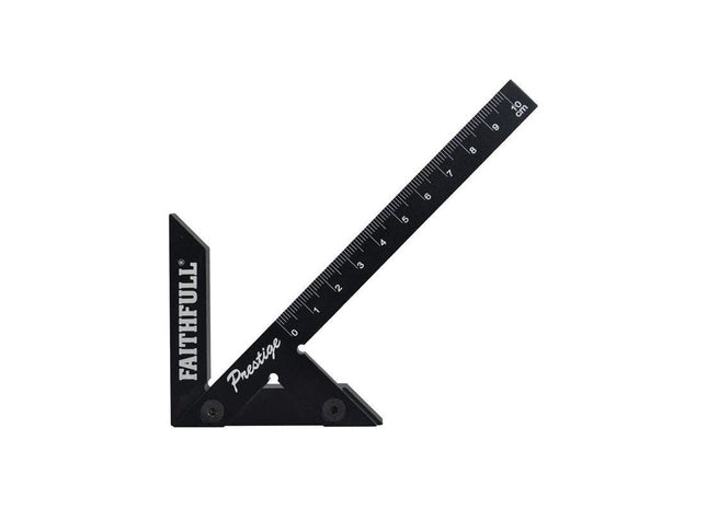 Faithfull Prestige Centre Finder Gauge Black Aluminium 100mm Faithfull - RockBottom Northampton