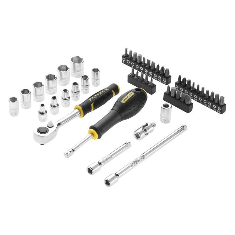Stanley® Hand Tools FATMAX® 1/4in M PRO-STACK™ Socket Set, 48 Piece STANLEY® Hand Tools - RockBottom Nothampton