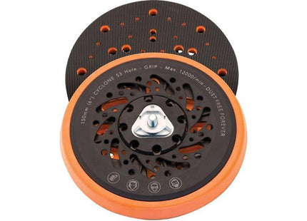 Flexipads World Class Cyclone™ Backing Pad Medium 53 Hole 150mm Flexipads World Class - RockBottom Northampton
