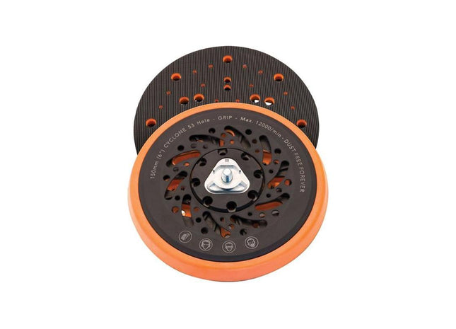 Flexipads World Class Cyclone™ Backing Pad Medium 53 Hole 150mm Flexipads World Class - RockBottom Northampton