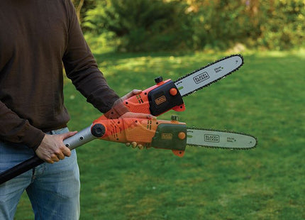 Black + Decker PS7525 Corded Pole Saw 25cm Bar 800W 240V BLACK + DECKER - RockBottom Northampton