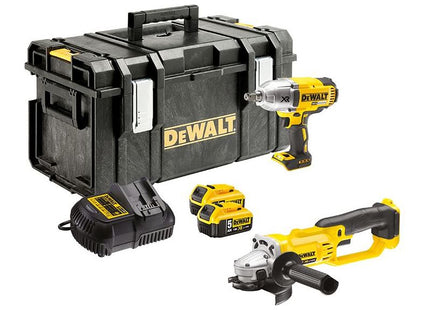 Dewalt Power Tools DCK269P2 XR Brushless Twin Pack 18V 2 x 5.0Ah Li-ion DeWALT Power Tools - RockBottom Northampton