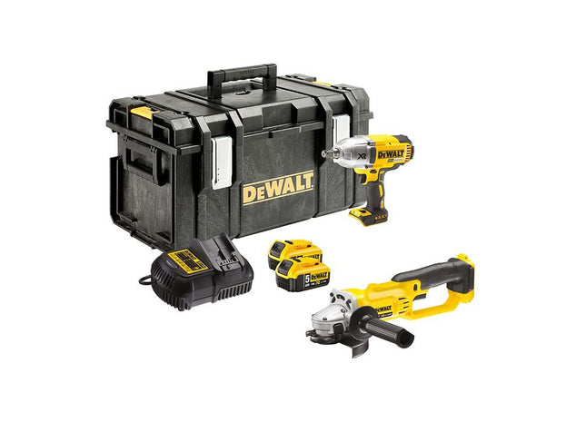 Dewalt Power Tools DCK269P2 XR Brushless Twin Pack 18V 2 x 5.0Ah Li-ion DeWALT Power Tools - RockBottom Northampton