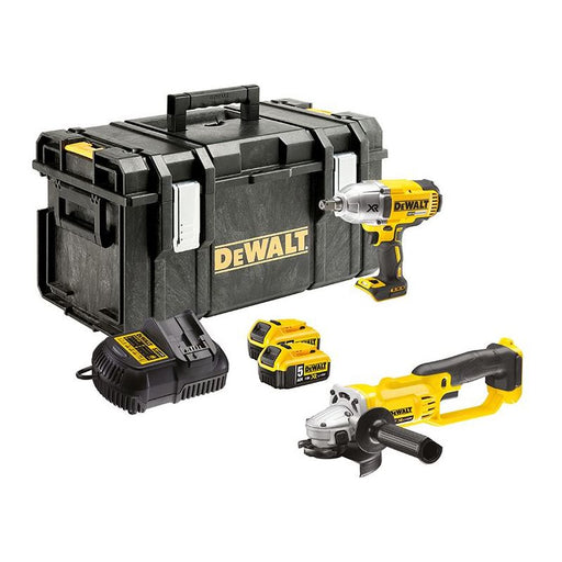 Dewalt Power Tools DCK269P2 XR Brushless Twin Pack 18V 2 x 5.0Ah Li-ion DeWALT Power Tools - RockBottom Northampton