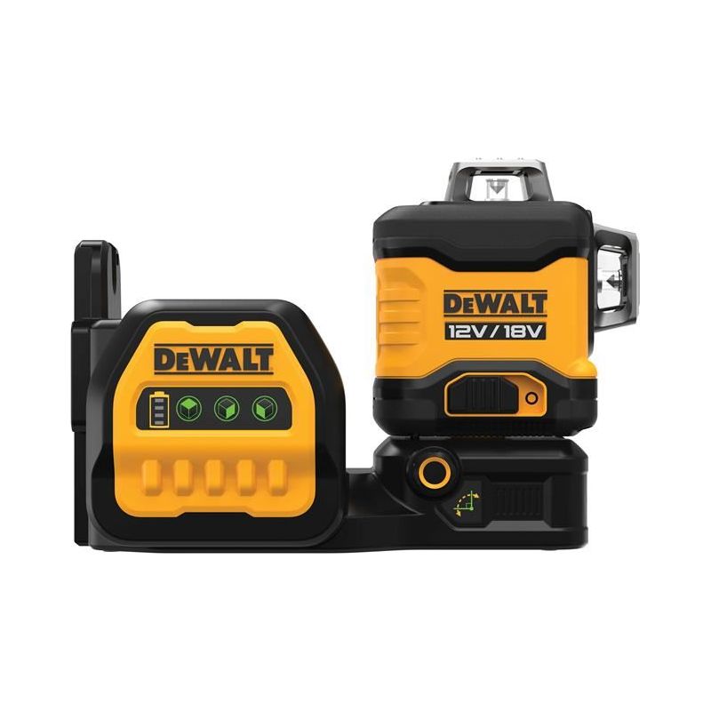 Dewalt Power Tools DCE089 NG18 3 x 360° Green Multi-Line Laser 12/18V Bare Unit DeWALT Power Tools - RockBottom Northampton