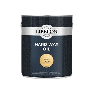 Liberon Hard Wax Oil Clear Satin 2.5 litre Liberon - RockBottom Northampton