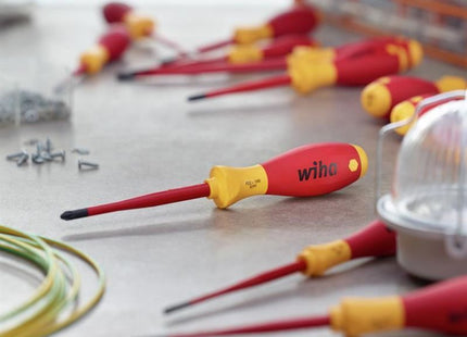 Wiha SoftFinish® electric slimFix SL/PZ Screwdriver Set, 6 Piece Wiha - RockBottom Northampton