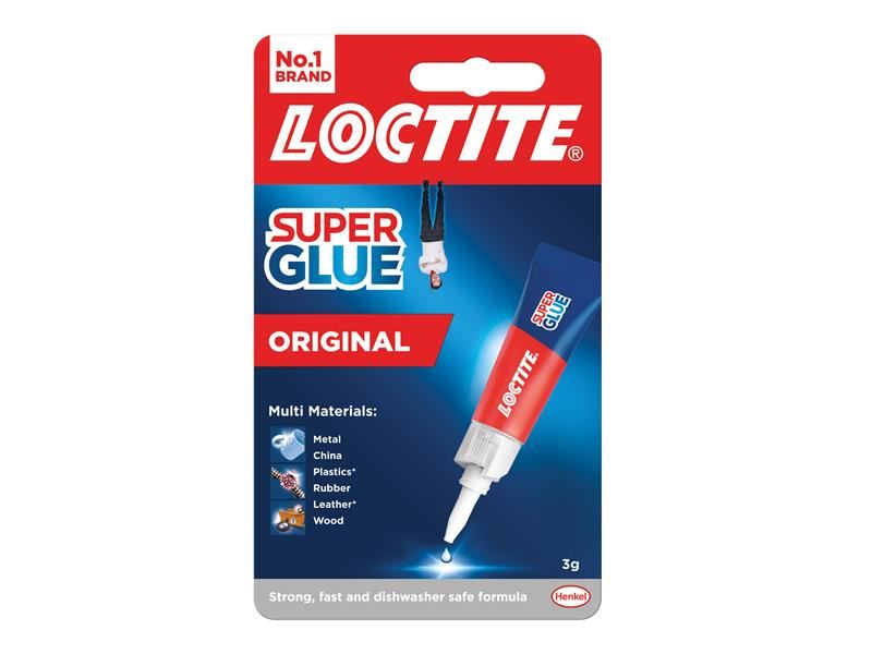 Loctite Super Glue Original Tube 3g Loctite - RockBottom Northampton
